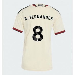 Manchester United Bruno Fernandes #8 Rezervni Dres za Ženska 2026-27 Kratak Rukavima